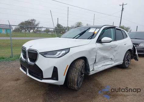 2025 BMW X3 30 xDrive from USA, damaged, VIN 5UX53GP06S9Y88648